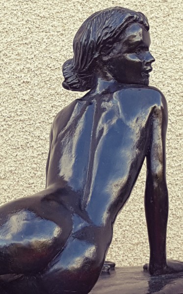 Скульптура под названием "EURYDICE" - Coudrain-Sculpteur, Подлинное произведение искусства, Бронза
