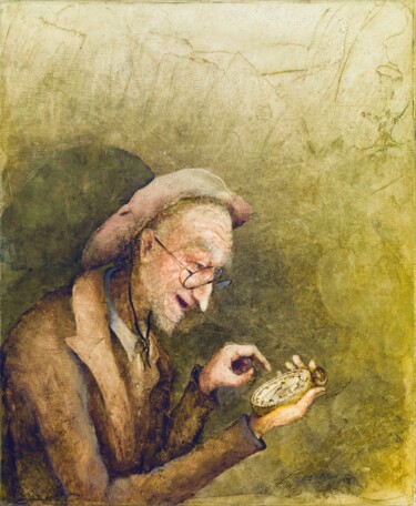 Peinture intitulée "18." par Remigijus Januskevicius, Œuvre d'art originale, Huile