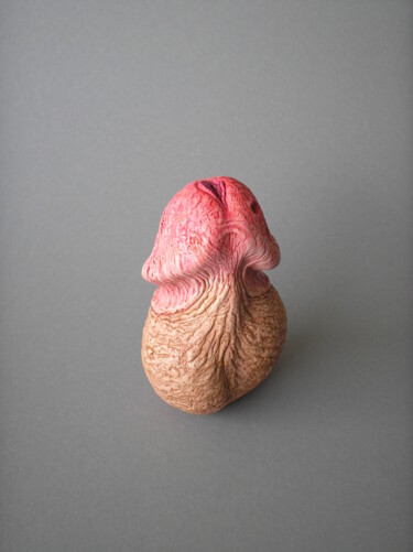 Skulptur mit dem Titel "Pilz" von Remigius Sebastian Sappa, Original-Kunstwerk, Gips