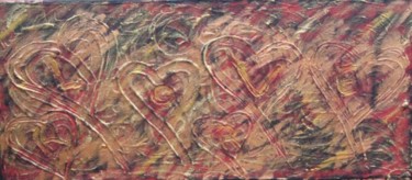 Painting titled "LOVE" by Remilda, Original Artwork