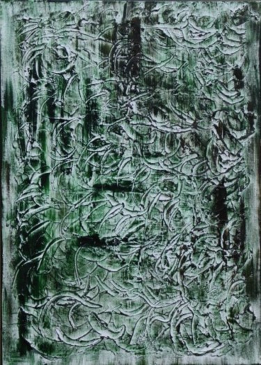 Painting titled "FORET AMAZONIENNE" by Remilda, Original Artwork
