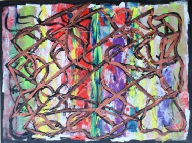 Painting titled "QUAND LE SOLEIL ENT…" by Remilda, Original Artwork