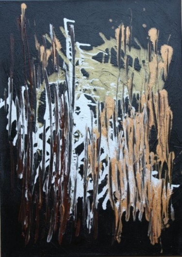 Peinture intitulée "THE DARK SIDE OF ---" par Remilda, Œuvre d'art originale