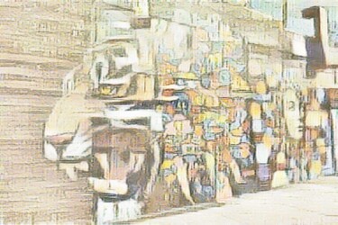 Digitale Kunst mit dem Titel "street graffiti cre…" von Remond Reichwein, Original-Kunstwerk, Digitale Malerei