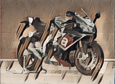 Digital Arts titled "motor" by Remond Reichwein, Original Artwork, Digital Painting