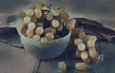 Digitale Kunst mit dem Titel "druiven" von Remond Reichwein, Original-Kunstwerk, Digitale Malerei