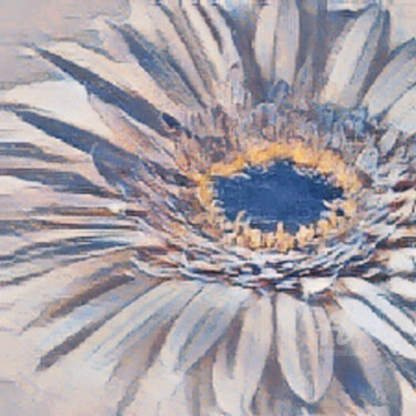 Digitale Kunst mit dem Titel "zonnebloem" von Remond Reichwein, Original-Kunstwerk, Digitale Malerei