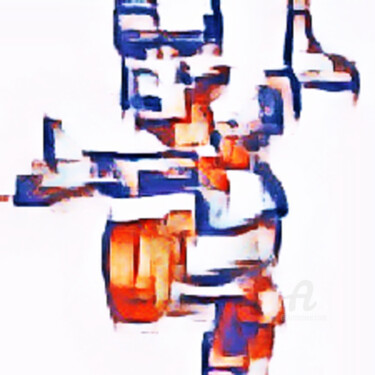 Цифровое искусство под названием "donald duck" - Remond Reichwein, Подлинное произведение искусства, Цифровая живопись