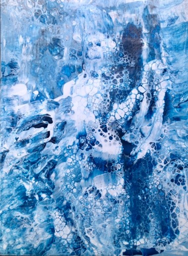 Painting titled "Oceane" by Remy Bolet, Original Artwork, Acrylic