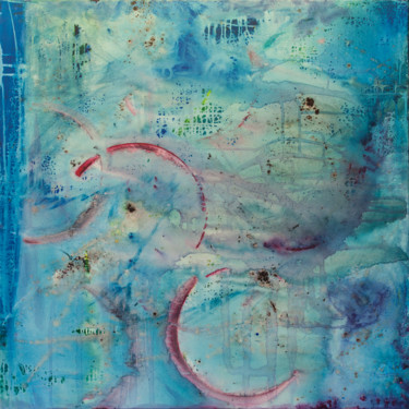 Картина под названием "ocean" - Remy Bolet, Подлинное произведение искусства, Акрил