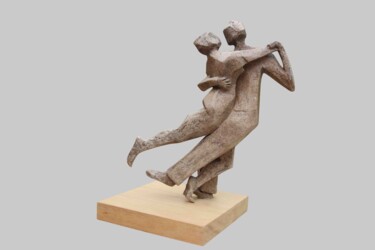 Скульптура под названием "Tango" - Remy Hatert, Подлинное произведение искусства, Керамика