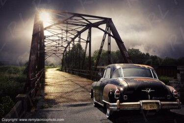 Photography titled "Rock Creek Bridge -…" by Rémy Lacroix, Original Artwork, Digital Photography Mounted on Cardboard