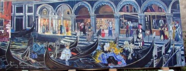 Painting titled "Carnaval de Venise" by Remy Peyranne, Original Artwork