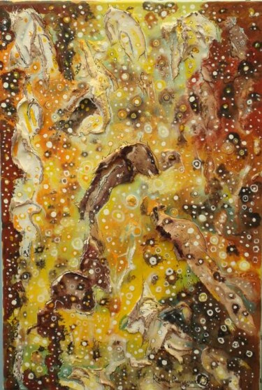 Painting titled "cosmos" by Remy Peyranne, Original Artwork