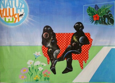 Peinture intitulée "divan 10" par Remy Rault, Œuvre d'art originale