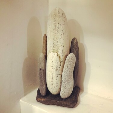 Sculpture titled "‘SpaceY’" by Rémy Rivet, Original Artwork, Stone