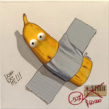 Pintura titulada "Banana truc" por Remy Tuybens, Obra de arte original, Acrílico