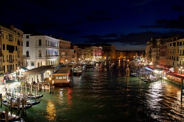 Fotografia intitolato "VENISE : GRAND CANA…" da Rémy Vallée, Opera d'arte originale, Fotografia digitale