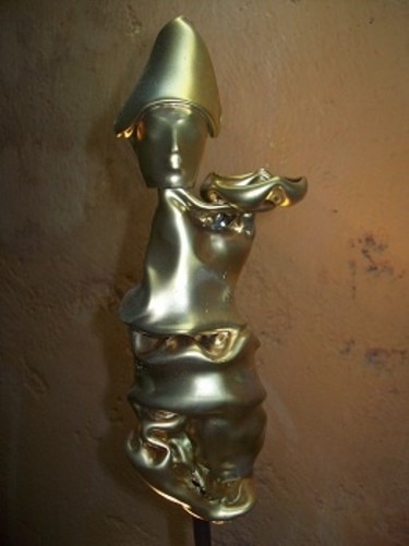Sculpture intitulée ""Chrysalide" 005" par Rémy Jouve, Œuvre d'art originale, Plastique