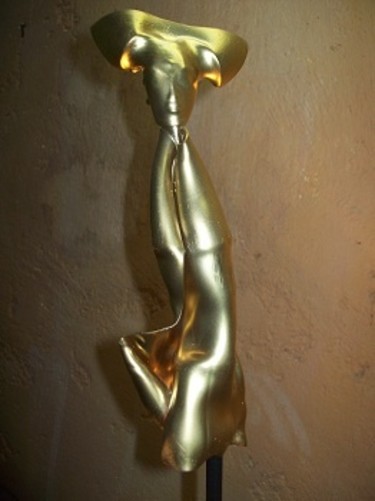 Sculpture intitulée ""Chrysalide" 006" par Rémy Jouve, Œuvre d'art originale, Plastique