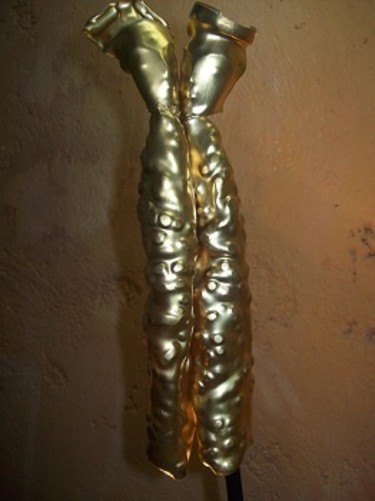 Sculpture intitulée ""Chrysalide" 007" par Rémy Jouve, Œuvre d'art originale, Plastique
