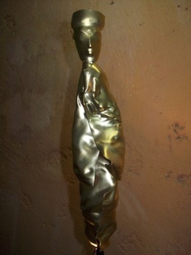 Sculpture intitulée ""Chrysalide" 009" par Rémy Jouve, Œuvre d'art originale, Plastique