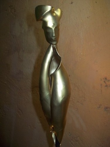 Sculpture intitulée ""Chrysalide 010" par Rémy Jouve, Œuvre d'art originale, Plastique