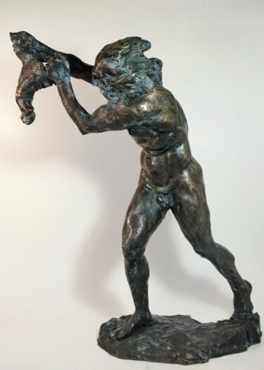 Escultura titulada "Кронос" por Renat Davletshin, Obra de arte original, Bronce