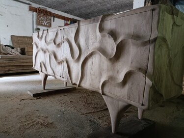 Design intitulada "Enfilade en chêne s…" por Renat Shuteev, Obras de arte originais, Mobília
