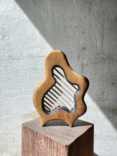 雕塑 标题为“Sculpture en chêne…” 由Renat Shuteev, 原创艺术品, 木