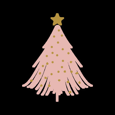 Xmas Tree PNG Digitale Künste mit dem Titel "Xmas Tree PNG" von Renata Rabelo, Original-Kunstwerk, Digitale Malerei