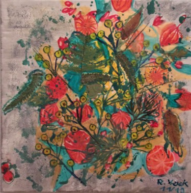 Malerei mit dem Titel "Die Farben des Herb…" von Renate Kock, Original-Kunstwerk, Öl