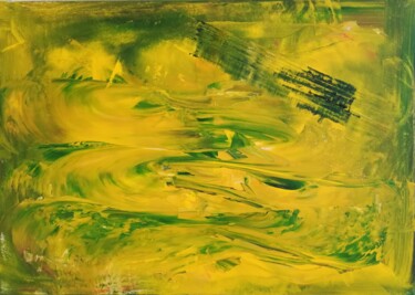 Malerei mit dem Titel "66/2020 #artistsupp…" von Renate Spalt (Loire), Original-Kunstwerk, Acryl