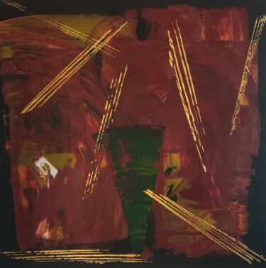 Malerei mit dem Titel "123/2020" von Renate Spalt (Loire), Original-Kunstwerk, Acryl