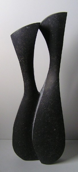 Sculpture titled "Confidence pour Con…" by Renate Verbrugge, Original Artwork, Stone