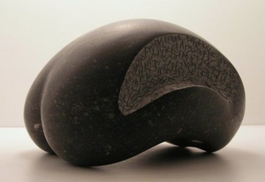 Sculpture titled "Carapace_(br).JPG" by Renate Verbrugge, Original Artwork, Stone