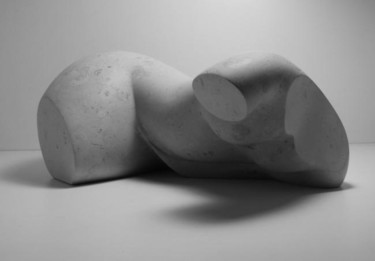 Sculpture titled "Wake_up_(r).JPG" by Renate Verbrugge, Original Artwork, Stone