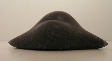 Sculpture titled "Snail-woman... taki…" by Renate Verbrugge, Original Artwork, Stone