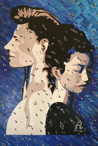 Pintura intitulada "Quando a chuva pass…" por Renato Donzelli, Obras de arte originais, Acrílico