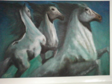 Pittura intitolato "libertà" da Renato Laneri, Opera d'arte originale, Olio