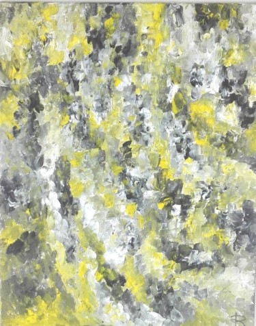 Painting titled "Caractère" by Renaud Angerville-Langlois, Original Artwork, Acrylic