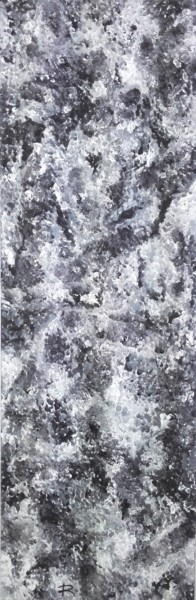Картина под названием "Obscure Clarté" - Renaud Angerville-Langlois, Подлинное произведение искусства, Акрил