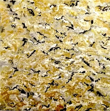 Peinture intitulée "Aurif'R" par Renaud Angerville-Langlois, Œuvre d'art originale, Acrylique