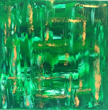 Schilderij getiteld "Matrix" door Renaud Angerville-Langlois, Origineel Kunstwerk, Acryl