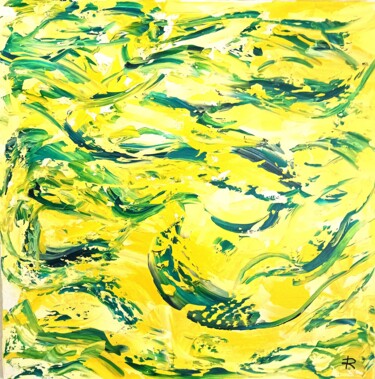 Pittura intitolato "Banan split" da Renaud Angerville-Langlois, Opera d'arte originale, Acrilico
