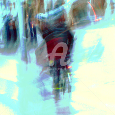 Fotografie mit dem Titel "Cycliste 6" von Renaud Klumpp, Original-Kunstwerk, Digitale Fotografie