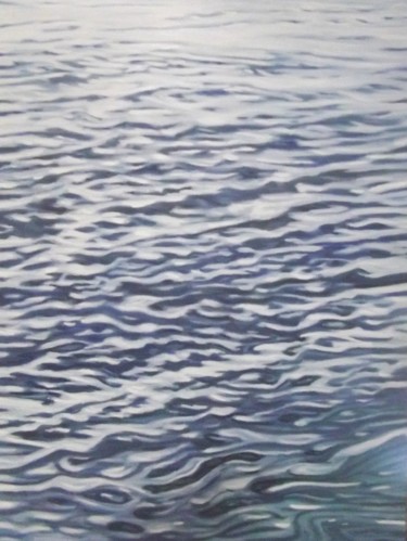 Peinture intitulée "eau-2.jpg" par Renaud Rabier, Œuvre d'art originale, Huile