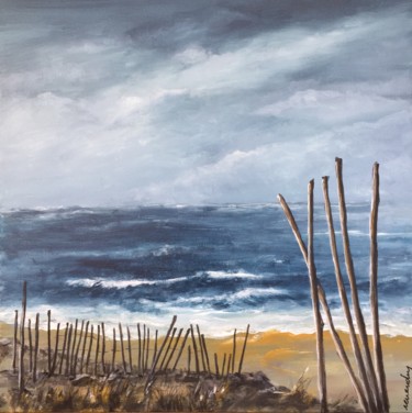 18 avril Peinture intitulée "18 avril" par Jean Louis Renaudin, Œuvre d'art originale, Acrylique Monté sur Châssis en bois