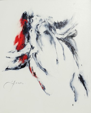 Pintura intitulada "342_toro" por René Goxes, Obras de arte originais, Óleo