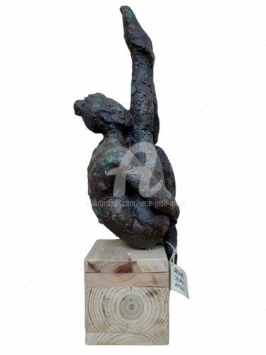 Скульптура под названием "alegria" - René Jean Amba, Подлинное произведение искусства, Смола